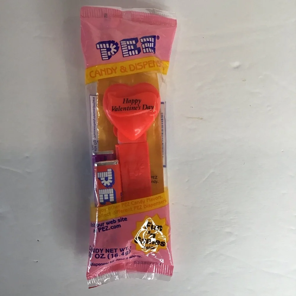 NEW Pez Valentine's Day Candy Dispenser - Red